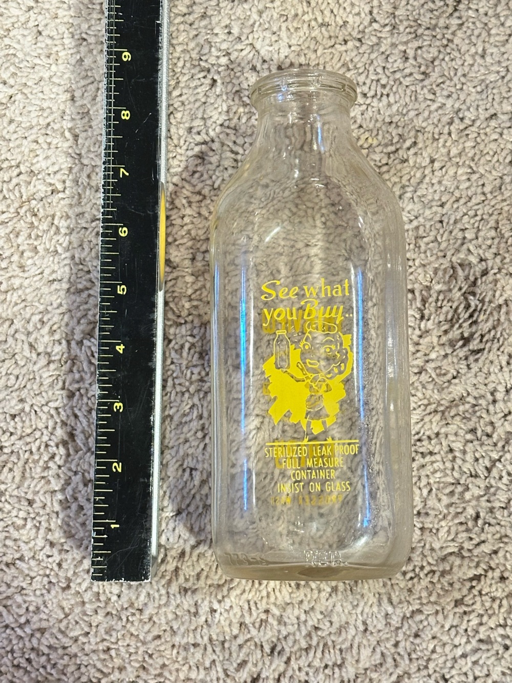 Fairview Dairy Golden Guernsey Milk Bottle – Prosser, WA